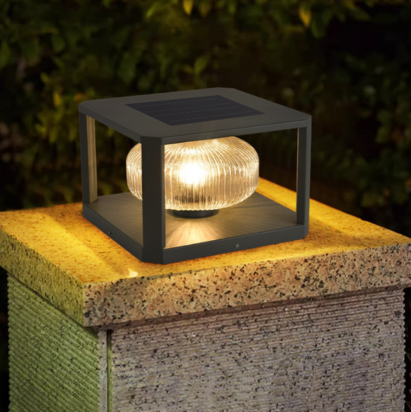 Modern Atmospheric Villa Pillar Lamp Outdoor Pier Mount Lights
