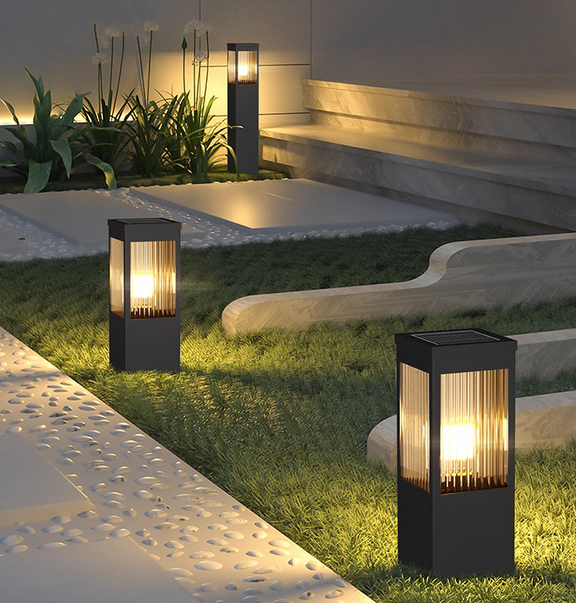 Waterproof Modern LED Path Lights Outdoor Post Lights